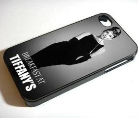 Audrey Hepburn Breakfast at Tiffany's - Custom iPhone 4/4S, iPhone 5, Samsung Galaxy S3 Case