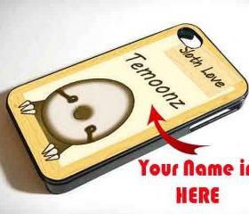 Dolla dolla big sloth love face PERSONALIZED - Custom iPhone 4/4S, iPhone 5, Samsung Galaxy S3 Case