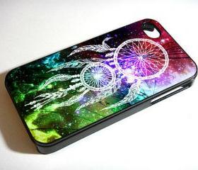 Dreamcatcher Galaxy Nebula Cracked Out - Custom iPhone 4/4S, iPhone 5, Samsung Galaxy S3 Case