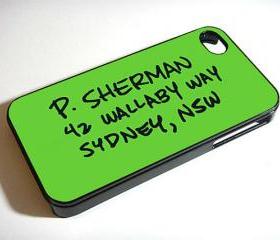 Finding Nemo Address - Custom iPhone 4/4S, iPhone 5, Samsung Galaxy S3 Case
