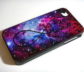 galaxy Foxfur Nebula infinity love custom - Custom iPhone 4/4S, iPhone 5, Samsung Galaxy S3 Case
