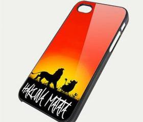 hakuna matata - Custom iPhone 4/4S, iPhone 5, Samsung Galaxy S3 Case