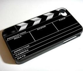 Hollywood Directors Movie Clap Board - Custom iPhone 4/4S, iPhone 5, Samsung Galaxy S3 Case