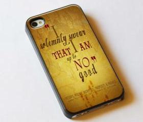I solemnly swear that I am up to no good - Custom iPhone 4/4S, iPhone 5, Samsung Galaxy S3 Case