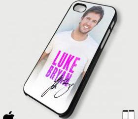 Keep Calm and Luke Bryan signature - Custom iPhone 4/4S, iPhone 5, Samsung Galaxy S3 Case