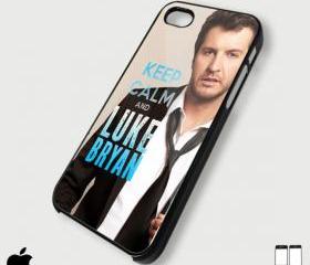 Keep Calm and Luke Bryan - Custom iPhone 4/4S, iPhone 5, Samsung Galaxy S3 Case