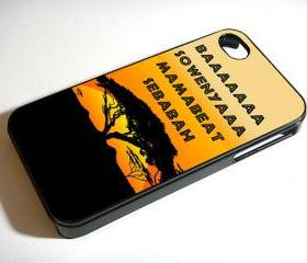 Movie Lion King africa Hakuna Matata - Custom iPhone 4/4S, iPhone 5, Samsung Galaxy S3 Case