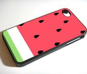 Watermelon Fruit - Custom iPhone 4/4S, iPhone 5, Samsung Galaxy S3 Case